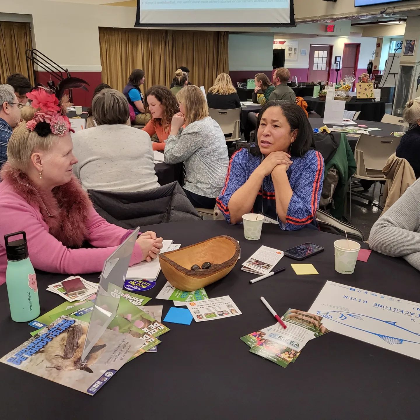 2024 Annual Summit Rhode Island Environmental Education Association   Wanda At Table 